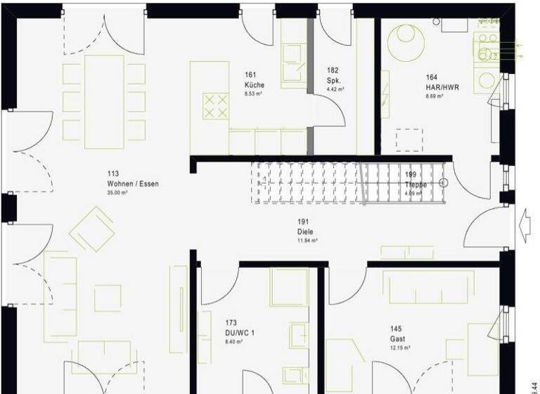Einfamilienhaus zum Kauf 706.699 € 7 Zimmer 186 m² 500 m² Grundstück Rüdesheim am Rhein 65385