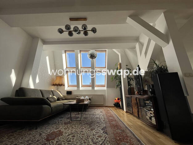 Studio zur Miete Tauschwohnung 1.332 € 3 Zimmer 90 m² 5. Geschoss Tempelhof Berlin 10965