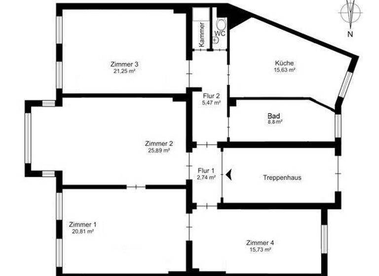 Wohnung zum Kauf 929.000 € 4 Zimmer 120 m² 2. Geschoss Charlottenburg Berlin 10585