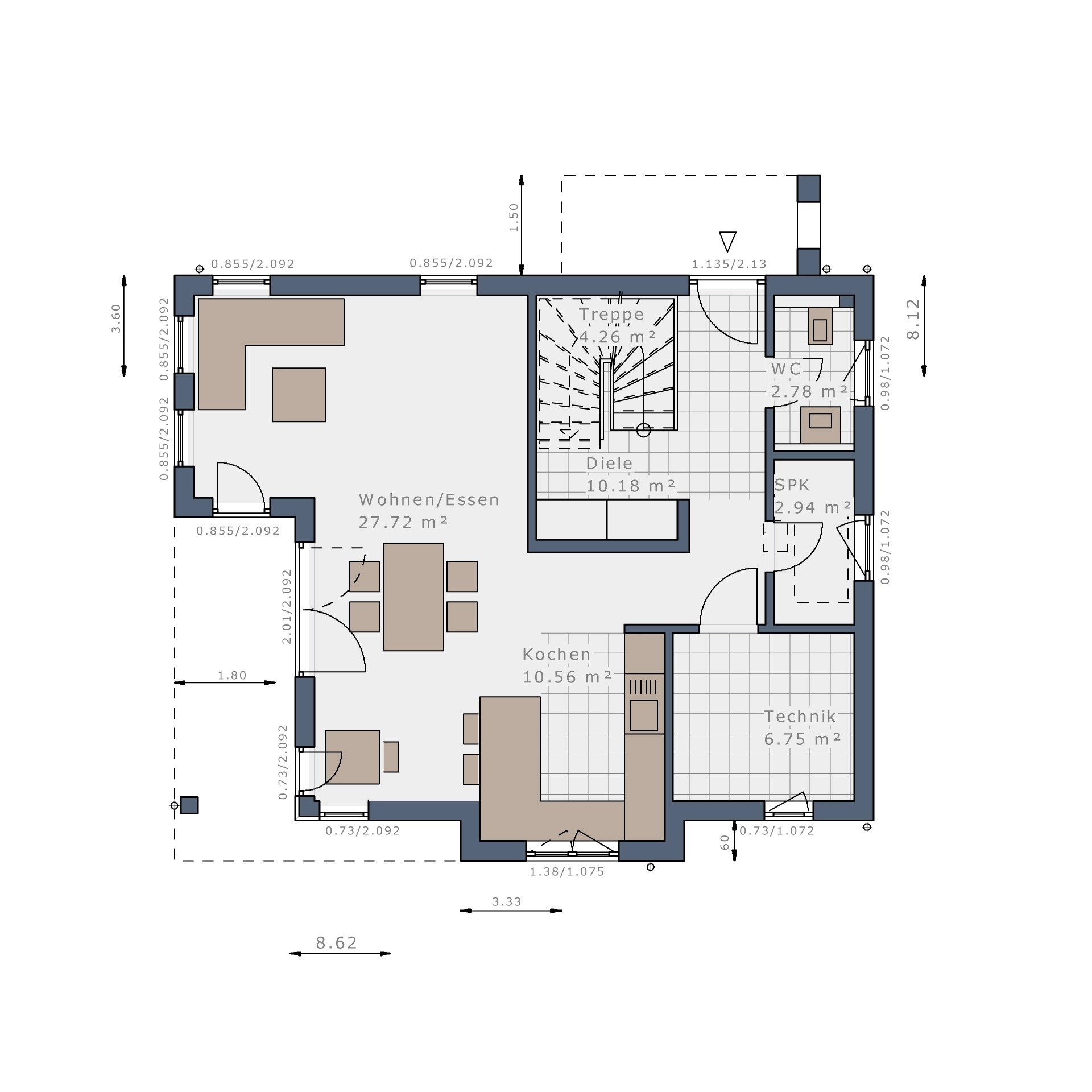 Einfamilienhaus zum Kauf provisionsfrei 695.800 € 4 Zimmer 115 m²<br/>Wohnfläche 440 m²<br/>Grundstück Sasel Hamburg 22393