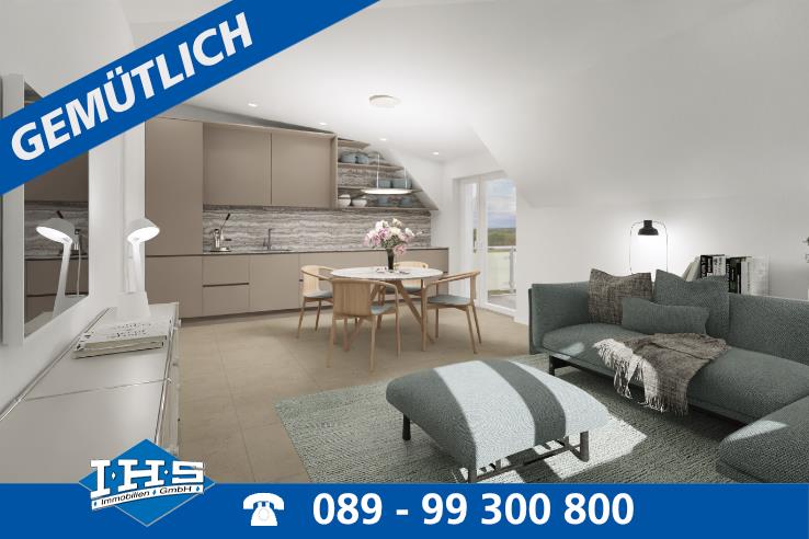 Wohnung zum Kauf provisionsfrei 419.000 € 2 Zimmer 49 m²<br/>Wohnfläche 2.<br/>Geschoss Sultenstraße 8 Poing Poing 85586