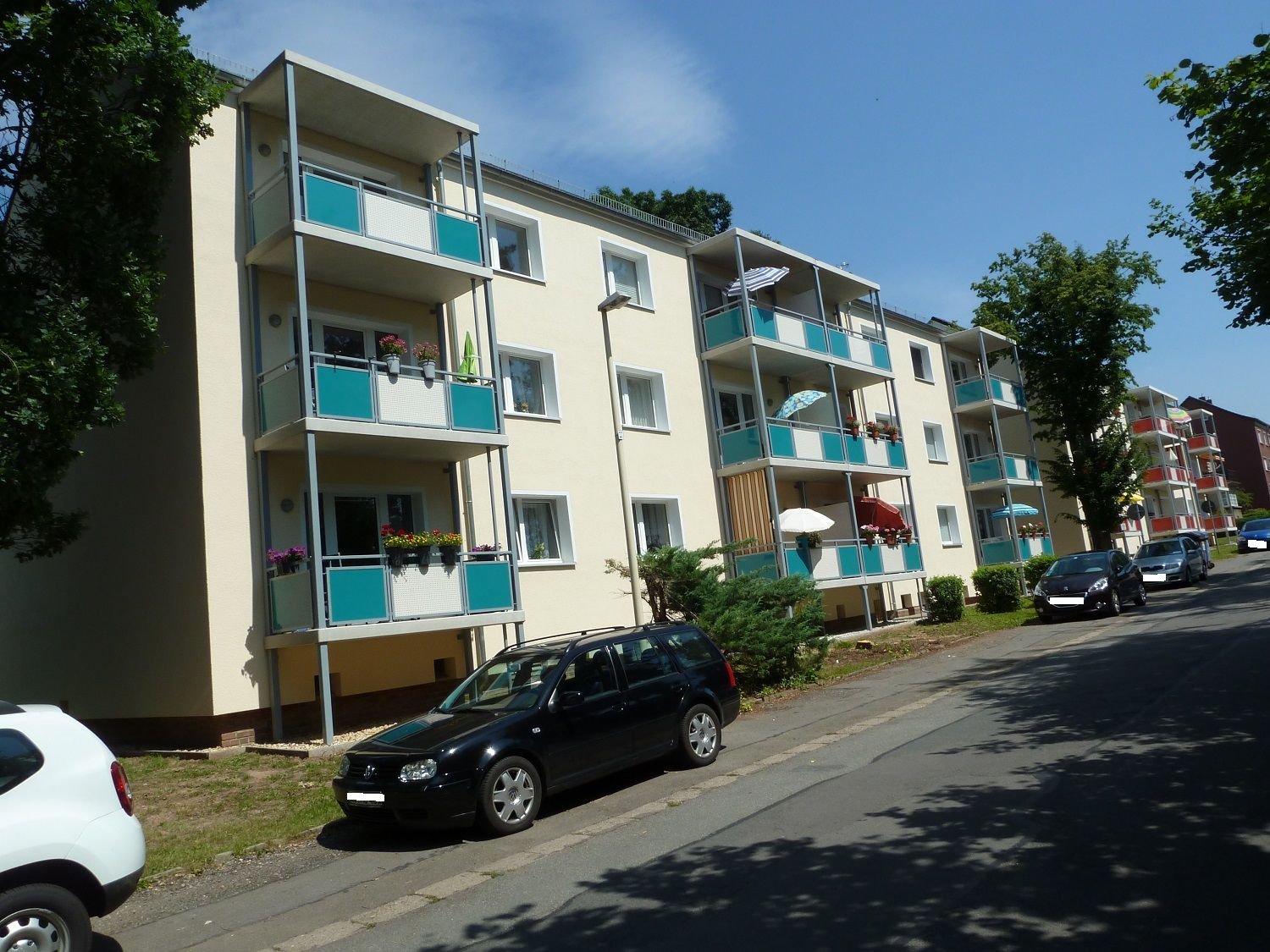 Wohnung zur Miete 357 € 3 Zimmer 59,5 m²<br/>Wohnfläche 2.<br/>Geschoss ab sofort<br/>Verfügbarkeit Clementinenstraße 1 a Glauchau Glauchau 08371