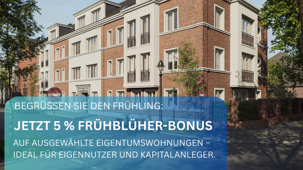 Terrassenwohnung zum Kauf - Erstbezug provisionsfrei als Kapitalanlage geeignet 1.130.500 € 4 Zimmer 124 m² Kaiser-Friedrich-Straße 23 Benrath Düsseldorf 40597