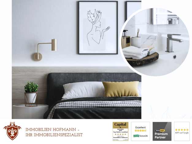 Wohnung zum Kauf - Erstbezug 260.000 € 2 Zimmer 48,3 m² 1. Geschoss frei ab 01.12.2027 Geisenhausen Geisenhausen 84144