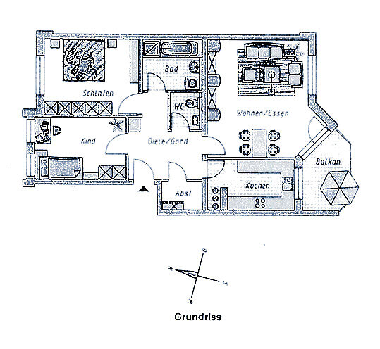 Wohnung zum Kauf 259.000 € 3,5 Zimmer 82,2 m²<br/>Wohnfläche Kreuzberg II Crailsheim 74564