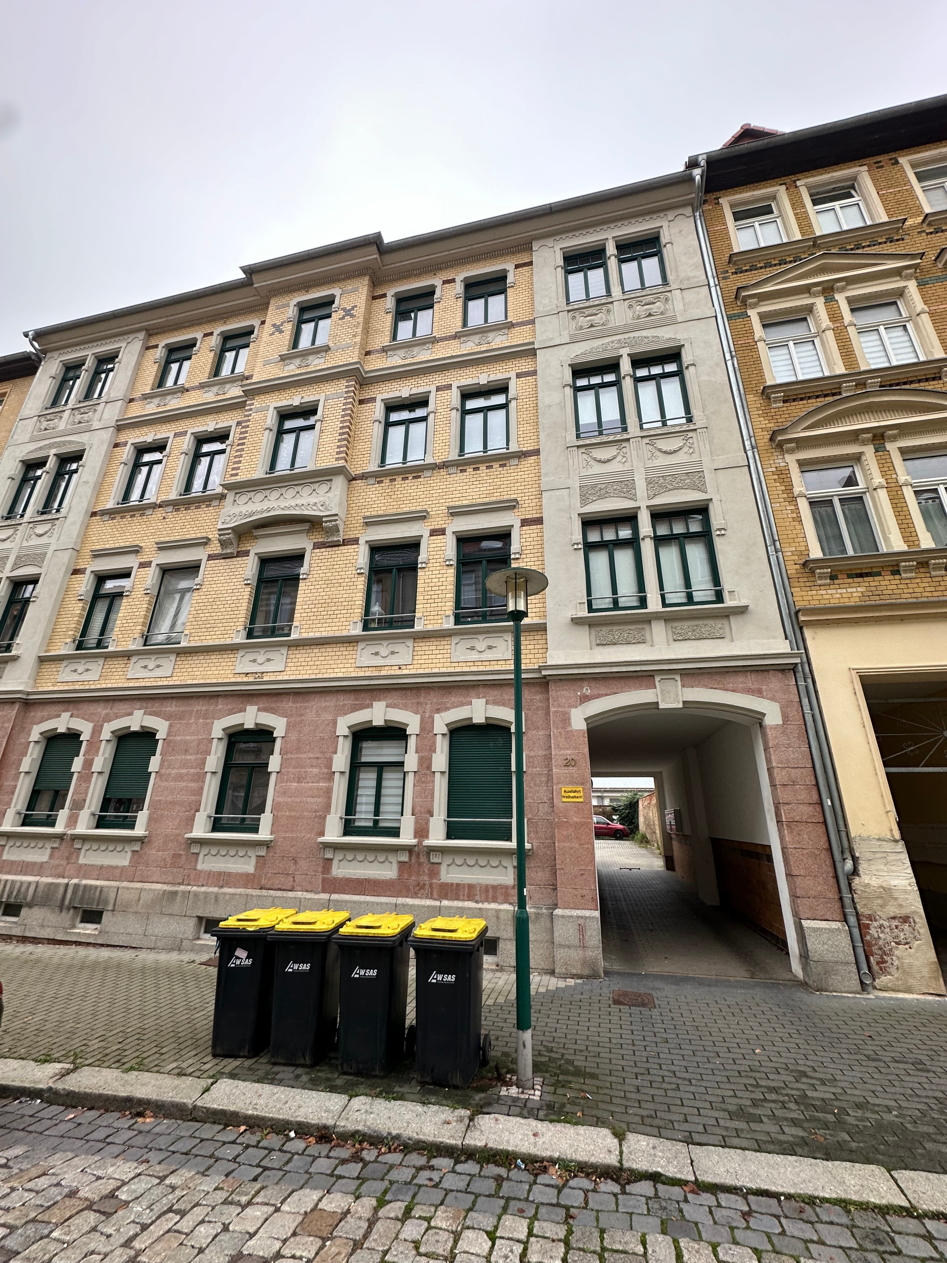 Wohnung zur Miete 330 € 2 Zimmer 54,5 m²<br/>Wohnfläche 3.<br/>Geschoss Lutherstraße 20 Weißenfels Weißenfels 06667