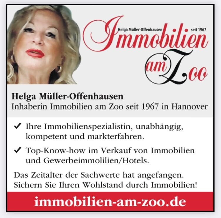 Wohnung zur Miete 1.500 € Zoo Hannover 30175