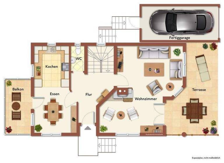 Einfamilienhaus zum Kauf 485.000 € 5 Zimmer 129 m² 326 m² Grundstück Kirchentellinsfurt 72138