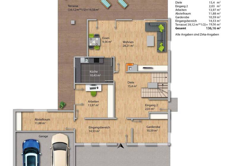 Mehrfamilienhaus zum Kauf 835.000 € 7 Zimmer 245,6 m² 835 m² Grundstück Fridolfing 83413