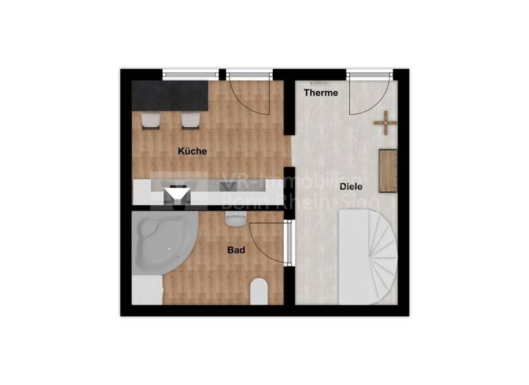 Wohnung zum Kauf 239.000 € 2 Zimmer 67 m² Hersel Bornheim 53332