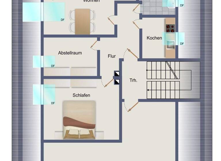 Wohnung zum Kauf 299.000 € 2 Zimmer 56 m² EG Halstenbek 25469