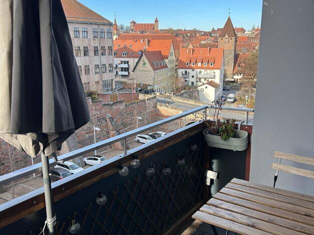 Wohnung zur Miete 975 € 2 Zimmer 52,7 m² 3. Geschoss frei ab 20.01.2026 Peter-Vischer-Straße Lorenz Nürnberg 90403