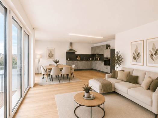 Penthouse zum Kauf 493.740 € 4 Zimmer 126,6 m² 2. Geschoss Karlsdorf Karlsdorf-Neuthard 76689