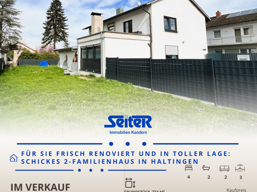 Einfamilienhaus zum Kauf provisionsfrei 895.000 € 7 Zimmer 169 m² 774 m² Grundstück Haltingen Weil am Rhein 79576