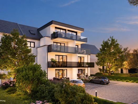 Wohnung zum Kauf - Neubau provisionsfrei 499.900 € 3 Zimmer 81 m² Wiesenau 7 Dreieichenhain Dreieich 63303