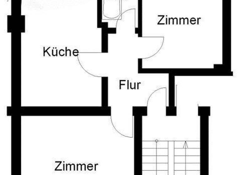 Wohnung zur Miete 633 € 2 Zimmer 55,4 m² frei ab 17.03.2026 Am Vogelsang 14 Sonnenhügel Osnabrück 49088