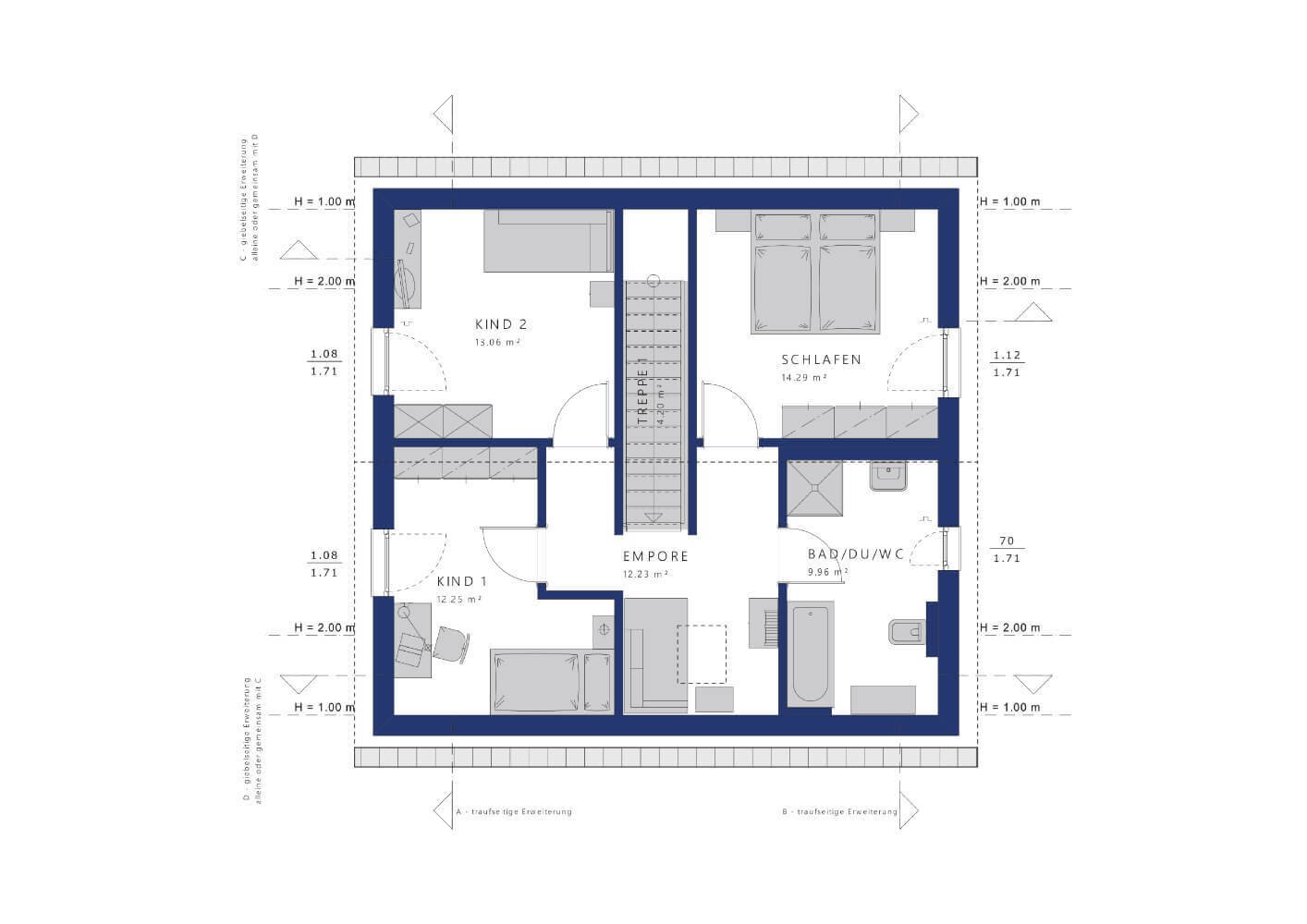 Einfamilienhaus zum Kauf provisionsfrei 406.873 € 5 Zimmer 133,5 m²<br/>Wohnfläche 482 m²<br/>Grundstück Hoof St. Wendel 66606