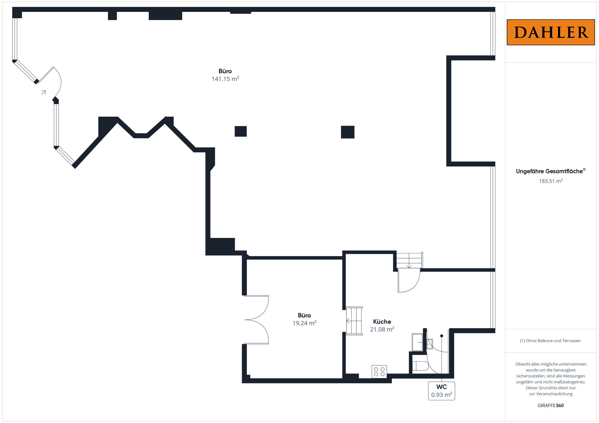 Bürofläche zum Kauf 455.000 € 160,4 m²<br/>Bürofläche Ostertor Bremen / Östliche Vorstadt 28203