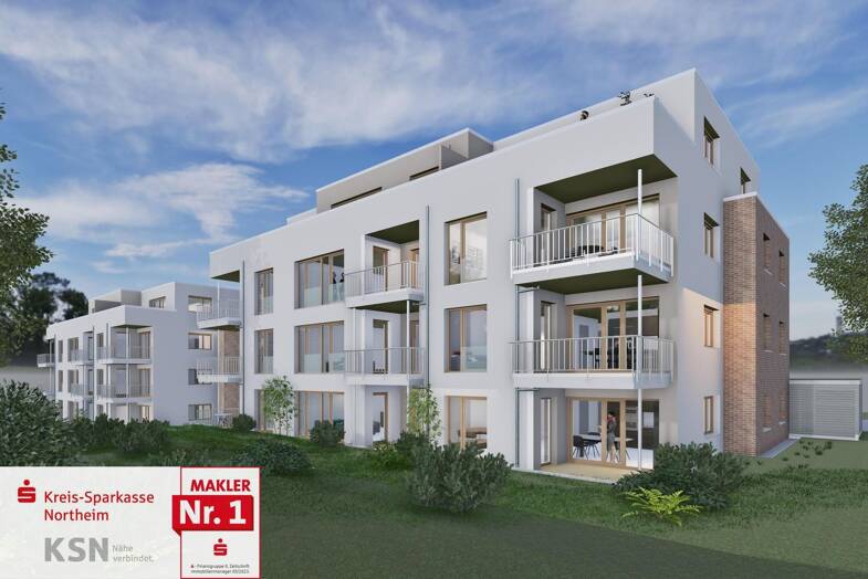 Wohnung zum Kauf - Neubau provisionsfrei 458.650 € 3 Zimmer 105,4 m² Northeim Northeim 37154
