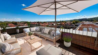 Penthouse zum Kauf - Neubau 818.579 € 4,5 Zimmer 127 m² Peißenberg Peißenberg 82380