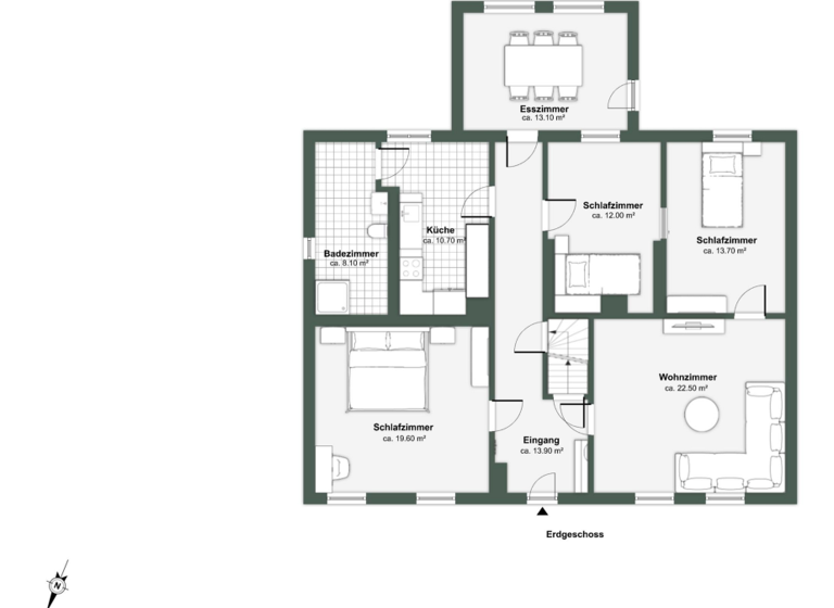Einfamilienhaus zum Kauf 230.000 € 5 Zimmer 90 m² 1.950 m² Grundstück Wagenitz 14662