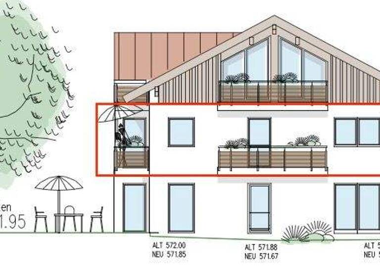 Wohnung zum Kauf provisionsfrei 797.000 € 3 Zimmer 81,6 m² EG Pfarrer Socher Straße 33 Oberhaching 82041