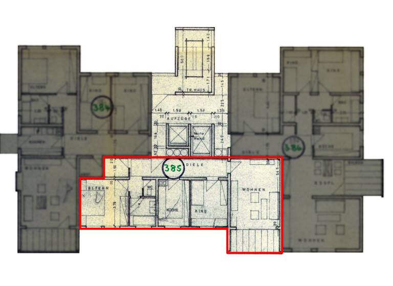 Wohnung zum Kauf 155.000 € 3 Zimmer 83 m²<br/>Wohnfläche 6.<br/>Geschoss ab sofort<br/>Verfügbarkeit Tuttlingen Tuttlingen 78532