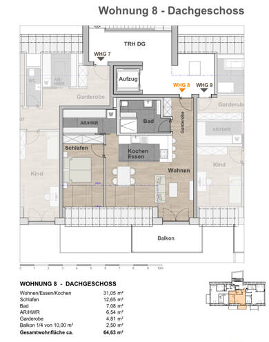 Studio zum Kauf provisionsfrei 363.000 € 2 Zimmer 64 m² 3. Geschoss Röttenbach 91341