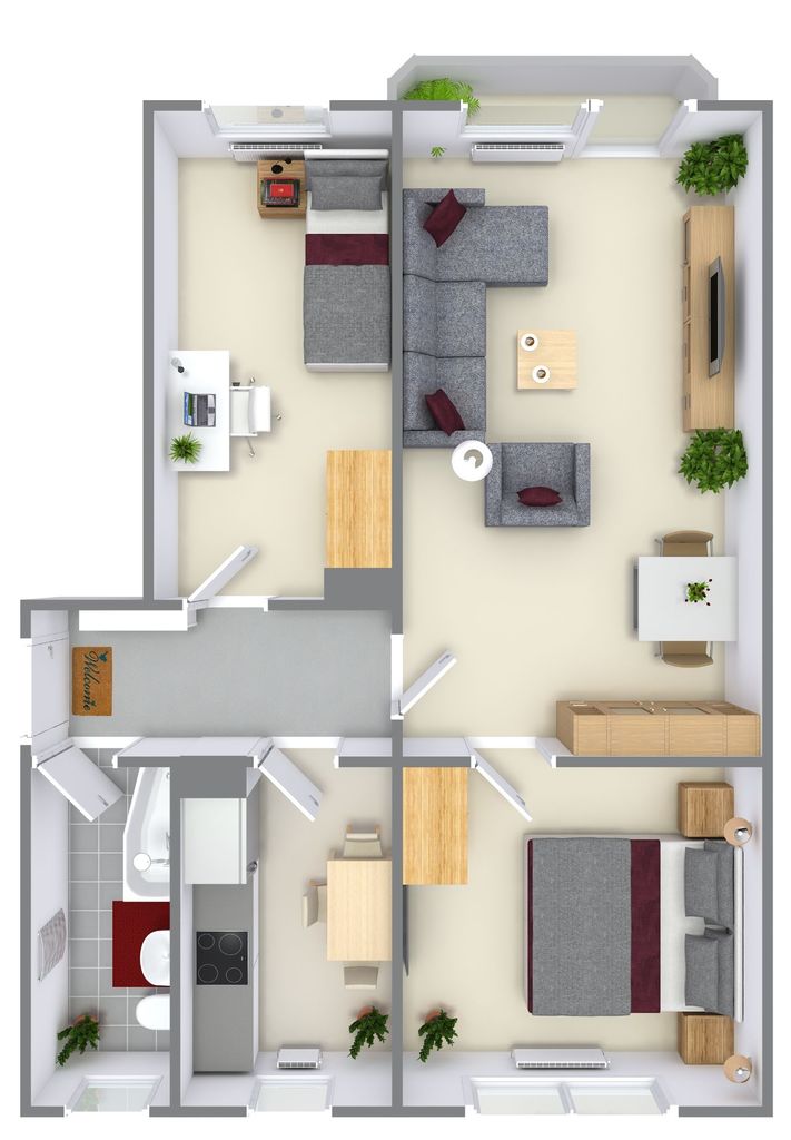 Wohnung zur Miete 355 € 3 Zimmer 59 m²<br/>Wohnfläche EG<br/>Geschoss Etkar-Andre-Str. 20 Weinhübel Görlitz 02827