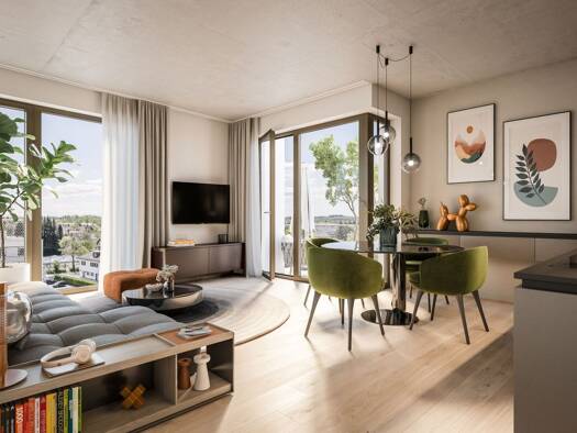 Wohnung zum Kauf provisionsfrei 929.000 € 3 Zimmer 91,8 m² 5. Geschoss Germering 82110