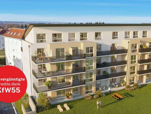 Wohnung zum Kauf - Erstbezug provisionsfrei 288.900 € 2,5 Zimmer 59,3 m² 1. Geschoss Edith-Stein-Straße Laupheim Laupheim 88471