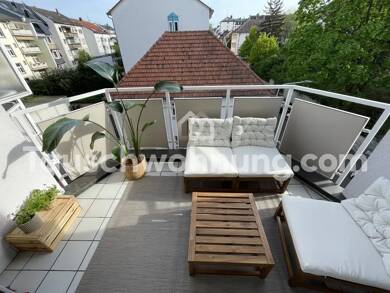 Wohnung zur Miete Tauschwohnung 960 € 2,5 Zimmer 67 m² 3. Geschoss Oberrad Frankfurt am Main 60599