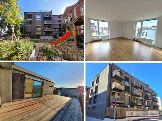 Penthouse zur Miete 1.400 € 2 Zimmer 89,8 m² Dachgeschoss, 4. Geschoss frei ab 01.10.2025 Bärenschanzstraße 46 Gostenhof Nürnberg 90429