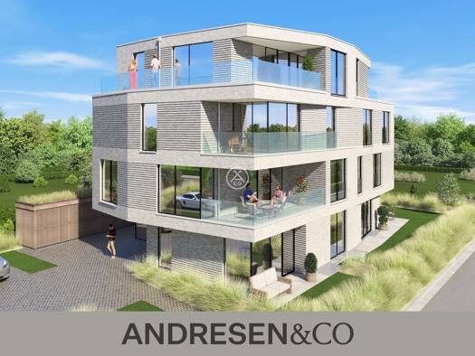 Wohnung zum Kauf - Erstbezug 799.000 € 2 Zimmer 58 m² Wenningstedt Wenningstedt-Braderup (Sylt) 25996