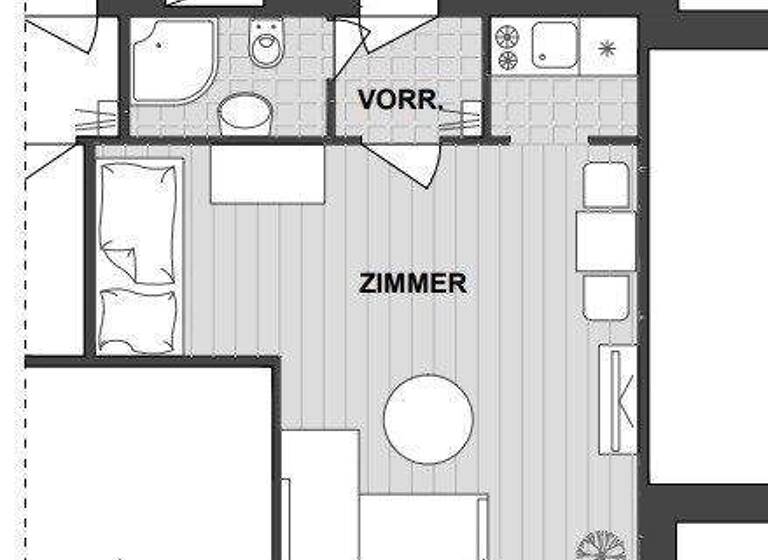 Studio zum Kauf - Erstbezug 158.900 € 1 Zimmer 25 m² EG Bujattigasse Wien 1140