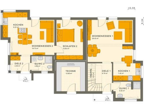 Mehrfamilienhaus zum Kauf 574.582 € 8 Zimmer 183 m²<br/>Wohnfläche 843 m²<br/>Grundstück Nohn Mettlach 66693