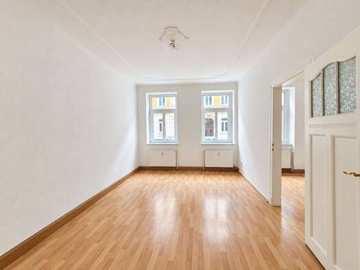 Wohnung zur Miete 925 € 3 Zimmer 75,7 m² EG Cichoriusstraße 4 Anger-Crottendorf Leipzig 04318