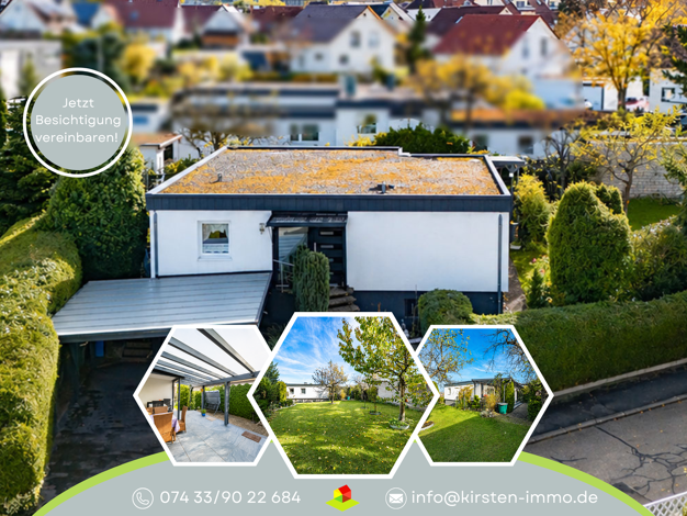 Bungalow zum Kauf 450.000 € 4,5 Zimmer 115 m² 775 m² Grundstück Weilstetten Balingen 72336