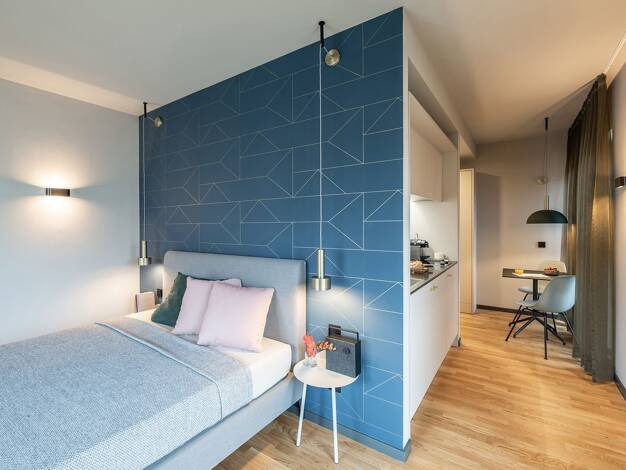 Studio zur Miete Wohnen auf Zeit 1.550 € 1 Zimmer 32 m² frei ab sofort Flughafen Frankfurt am Main 60549