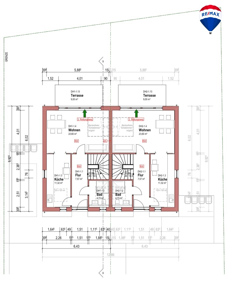 Doppelhaushälfte zum Kauf 459.990 € 5 Zimmer 120 m²<br/>Wohnfläche 250 m²<br/>Grundstück Hammer-Mühle Bielefeld 33607