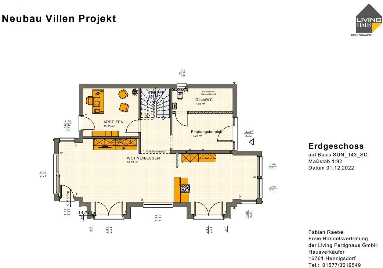 Villa zum Kauf provisionsfrei 1.696.970 € 9 Zimmer 263,5 m²<br/>Wohnfläche 1.020 m²<br/>Grundstück Rudow Berlin 12355