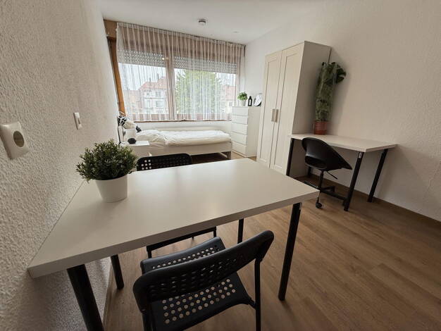 Wohnung zur Miete 700 € 1 Zimmer 21 m² 2. Geschoss frei ab sofort Henkestraße 71 Innenstadt Erlangen 91054