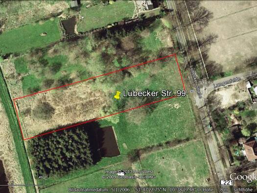 Grundstück zum Kauf provisionsfrei 299.000 € 4.318 m² Grundstück St. Jürgen Krummesse 23628