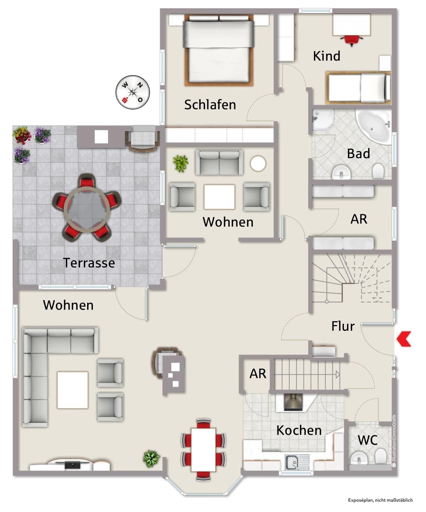 Einfamilienhaus zum Kauf 499.000 € 5 Zimmer 175 m²<br/>Wohnfläche 1.090 m²<br/>Grundstück Großschwarzenlohe Wendelstein 90530