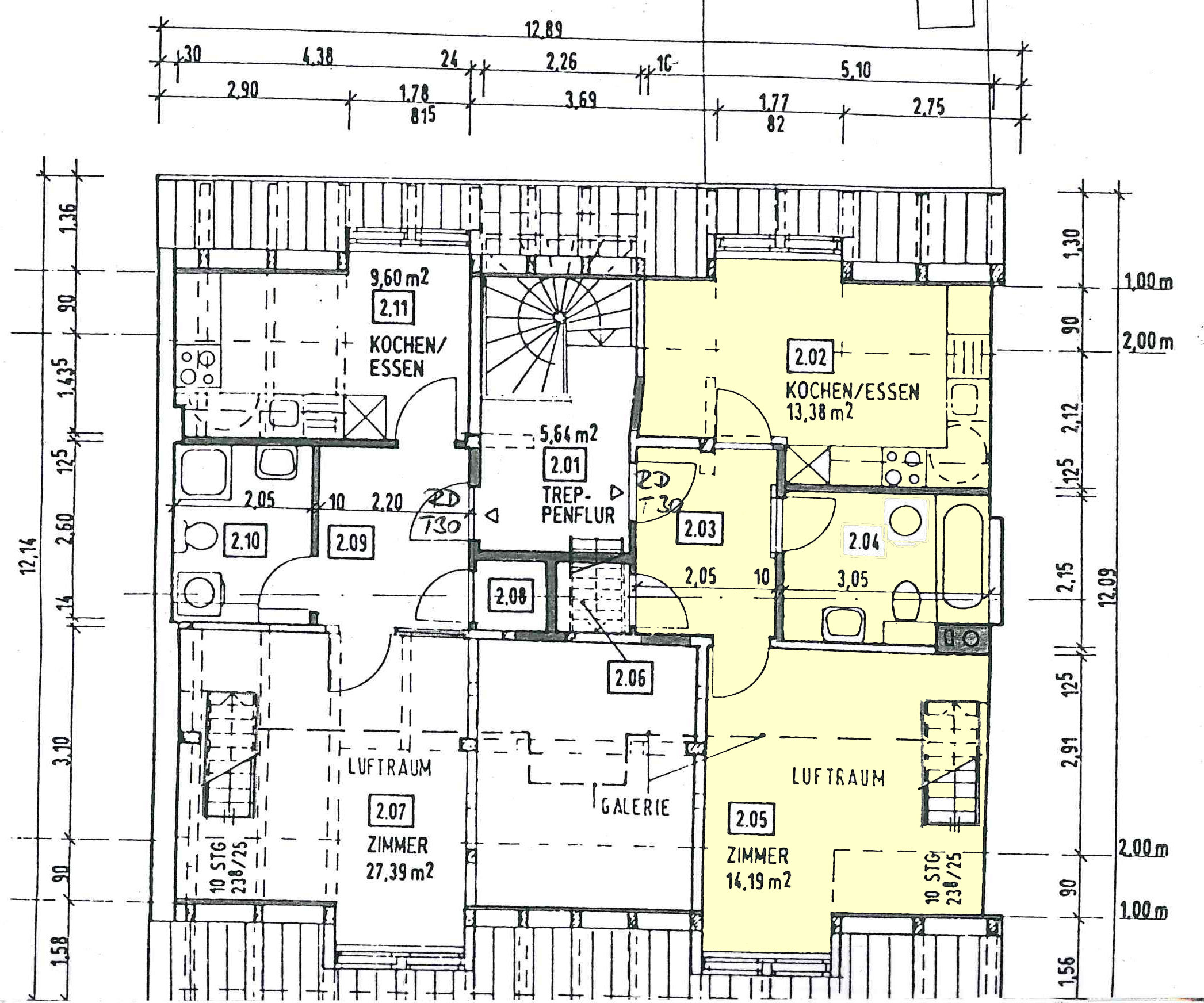 Maisonette zur Miete 500 € 2 Zimmer 60 m²<br/>Wohnfläche 2.<br/>Geschoss ab sofort<br/>Verfügbarkeit Altstadt Stralsund 18439