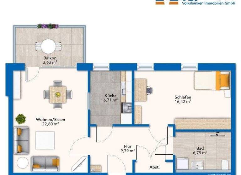 Wohnung zum Kauf 236.000 € 2 Zimmer 67,2 m² 1. Geschoss Innenstadt Osterholz-Scharmbeck 27711