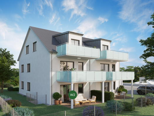 Terrassenwohnung zum Kauf - Erstbezug provisionsfrei 524.300 € 4 Zimmer 82,2 m² EG Rackertshofener Straße 28 Wettstetten 85139