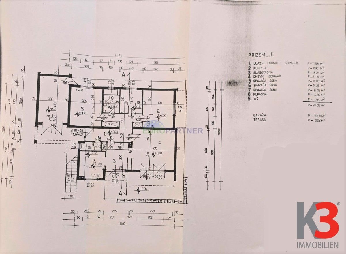 Haus zum Kauf 525.000 € 4 Zimmer 673 m²<br/>Wohnfläche 1.288 m²<br/>Grundstück Visnjan 52463