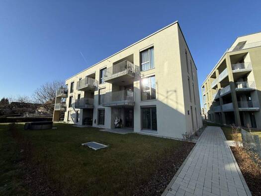 Wohnung zum Kauf - Erstbezug 459.900 € 4,5 Zimmer 104 m² EG frei ab sofort Gudrun-Gscheidle-Katz-Weg 6 Crailsheim Crailsheim 74564