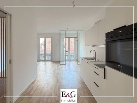Wohnung zur Miete - Erstbezug 1.190 € 1,5 Zimmer 43,8 m² 2. Geschoss Mitte Stuttgart 70173